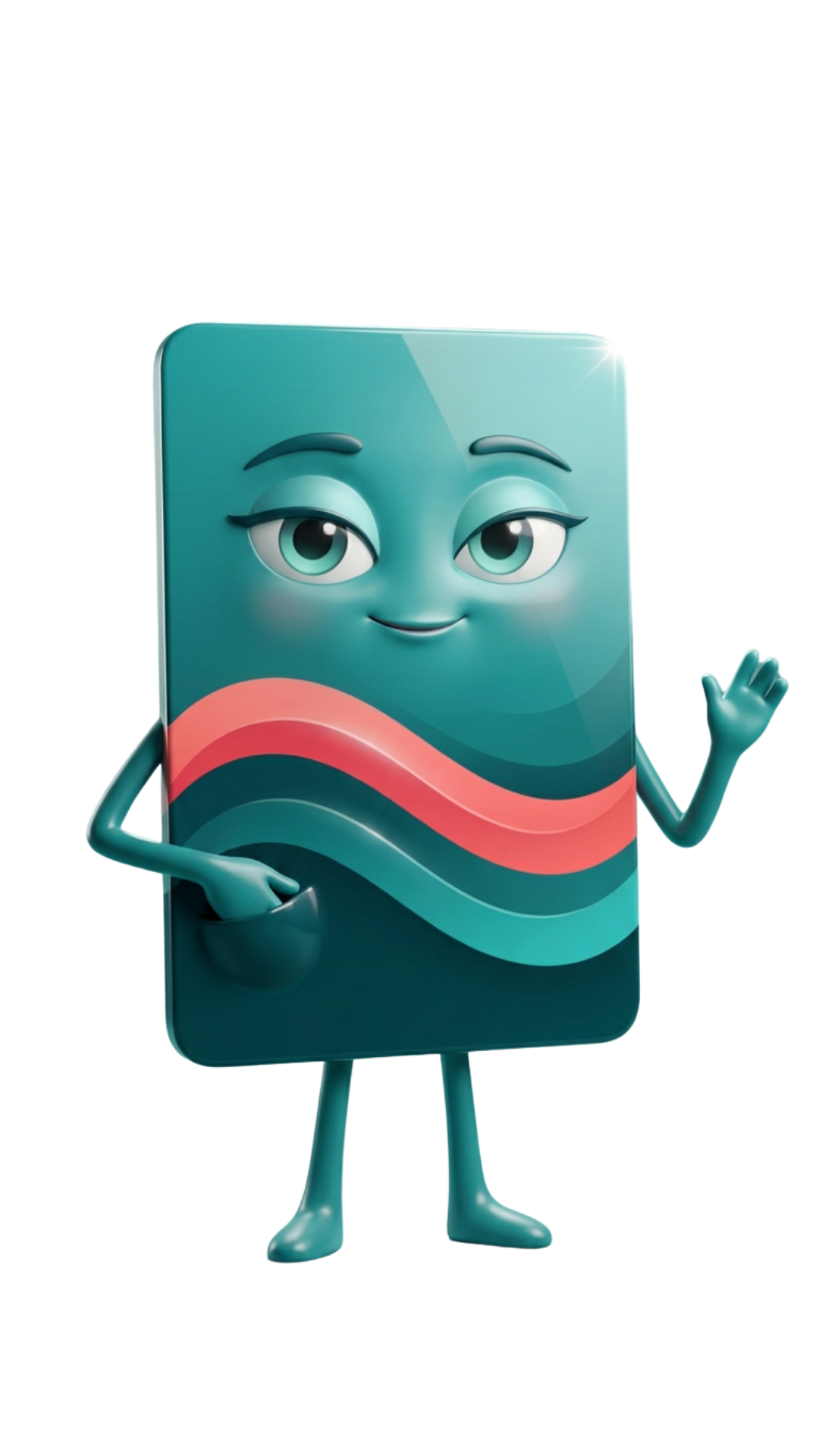 HubyCard mascot